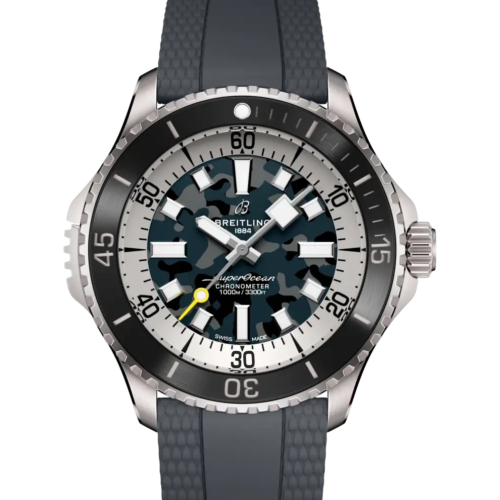 Breitling Superocean Automatic 46 Super Diver, 46 mm, titanium, black dial