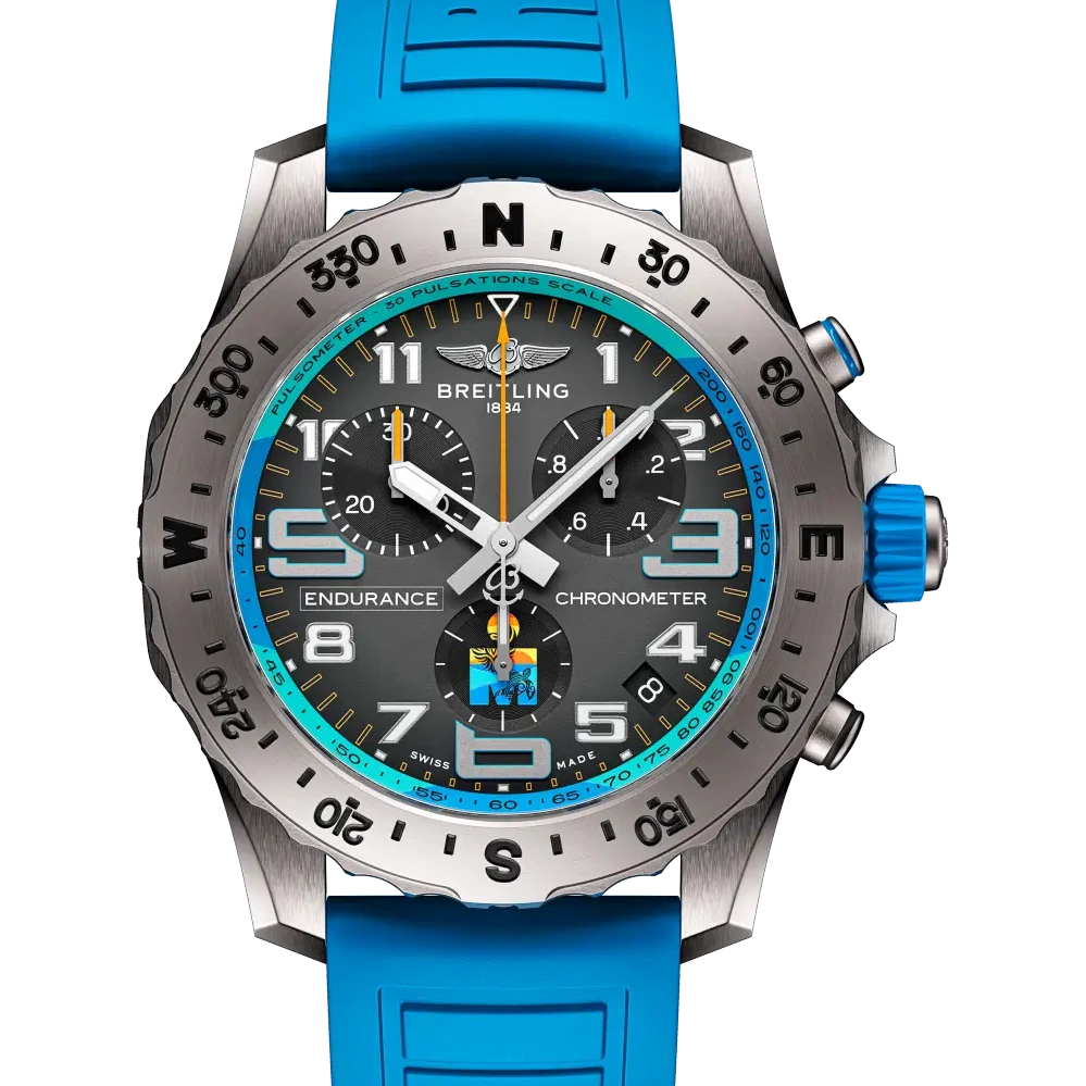 Breitling Endurance Pro IRONMAN® World Championship 2025, 44 mm, titanium, anthracite dial