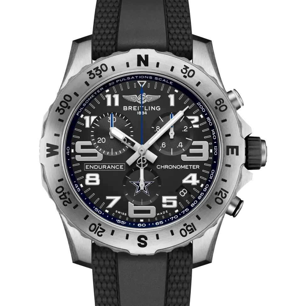 Breitling Endurance Pro 44 NFL Dallas Cowboys Edition, 44 mm, titanium, black dial