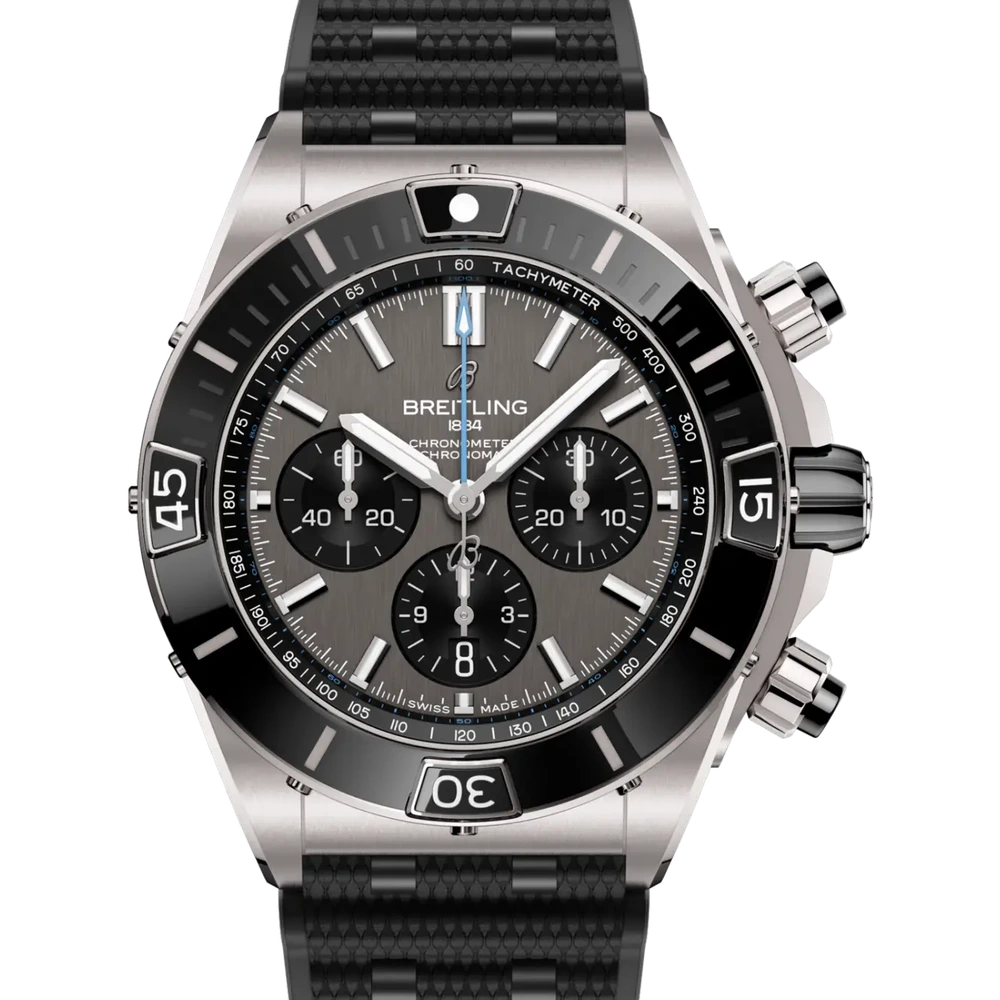 Breitling Super Chronomat B01 44, 44 mm, titanium, anthracite dial