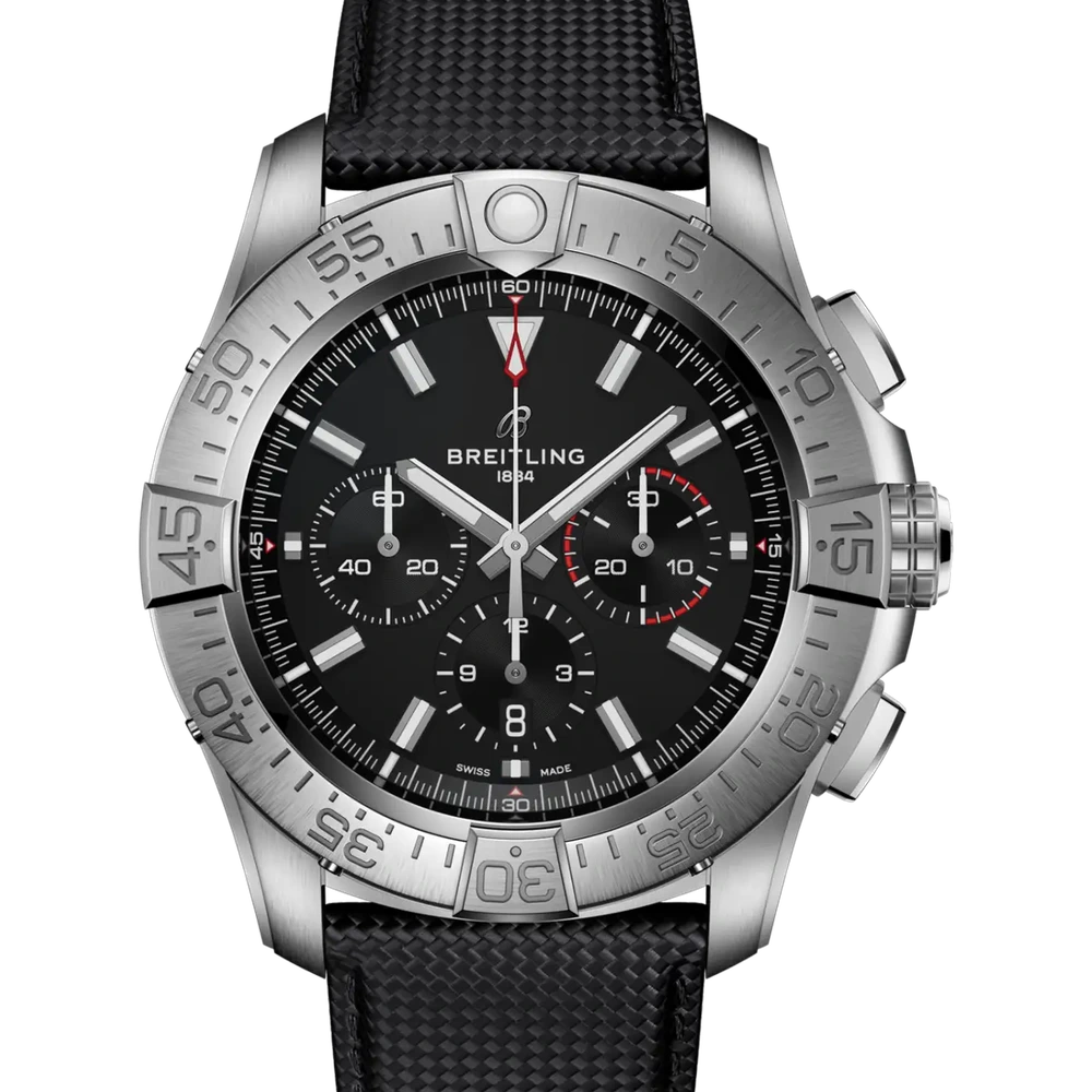 Breitling Super Avenger B01 Chronograph 46, 46 mm, titanium, black dial