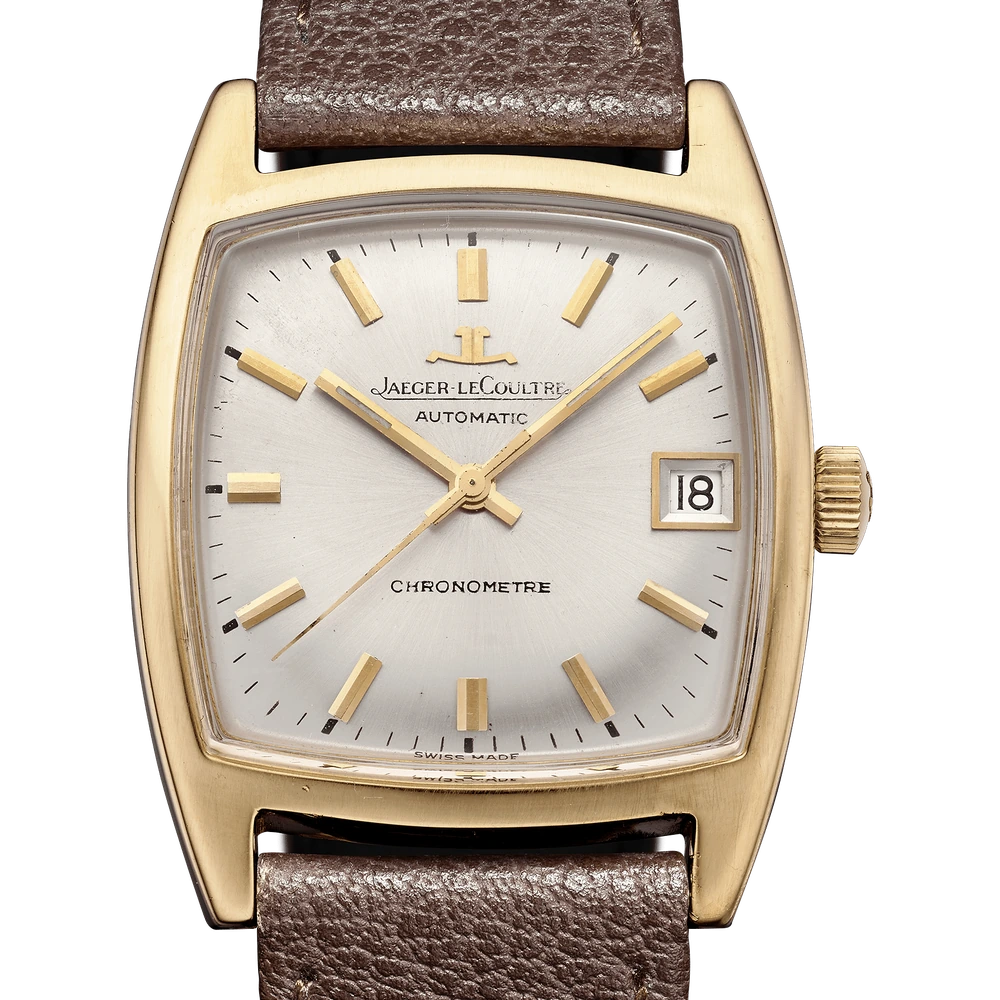 Jaeger-LeCoultre Geomatic E560, Yellow gold, Silvered grey