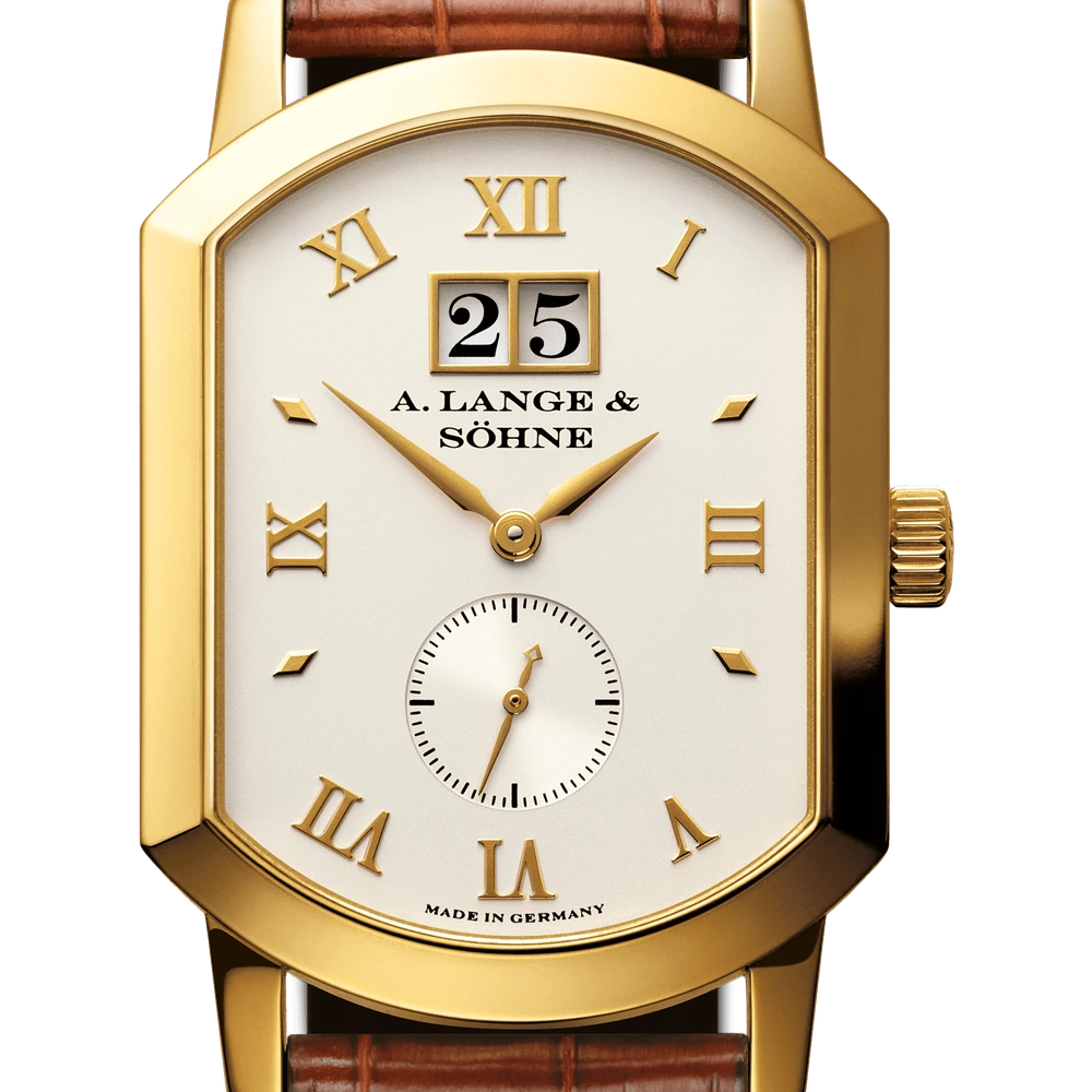 A. Lange & Söhne Yellow Gold, Ivory argenté Dial