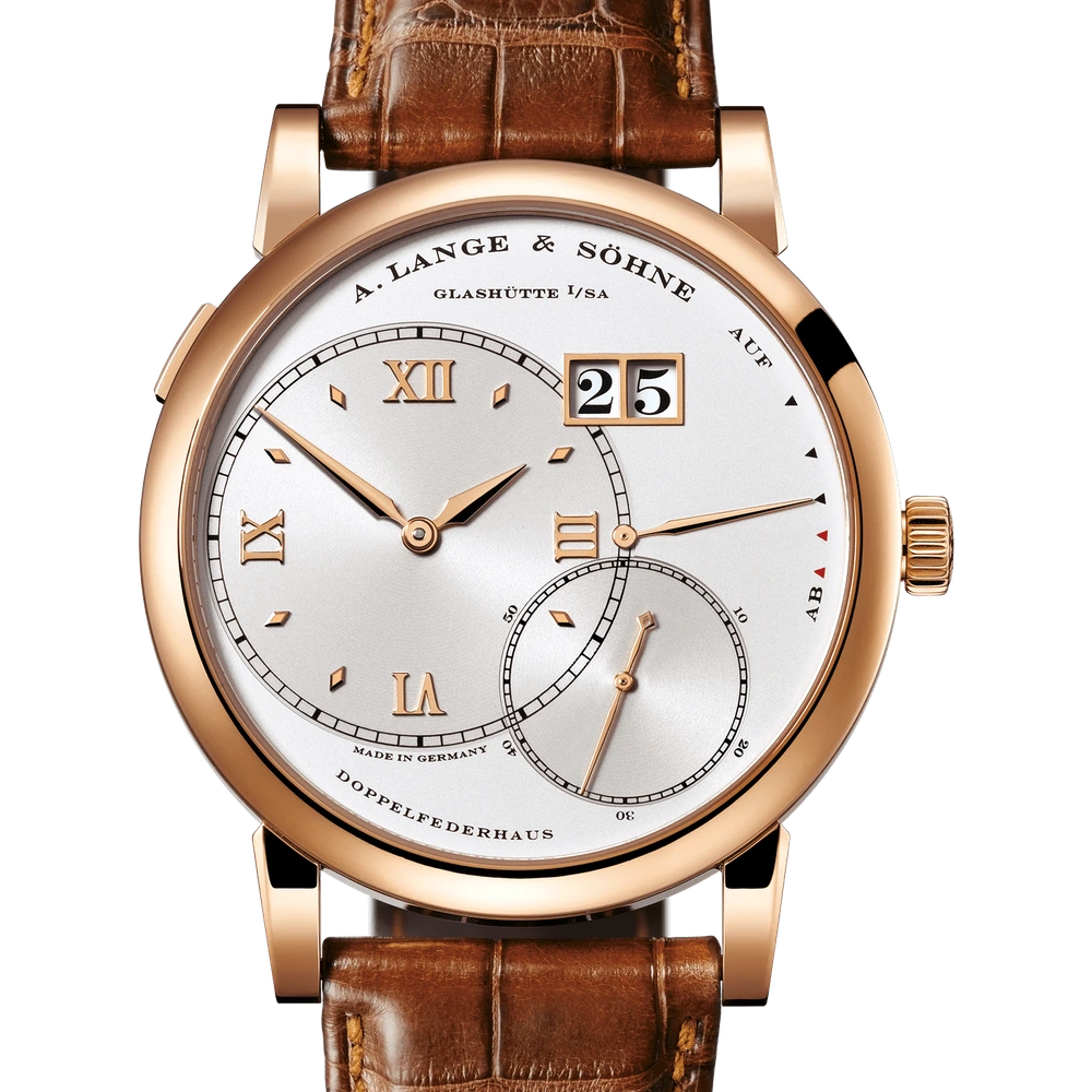 A. Lange & Söhne Pink Gold, Argenté Dial