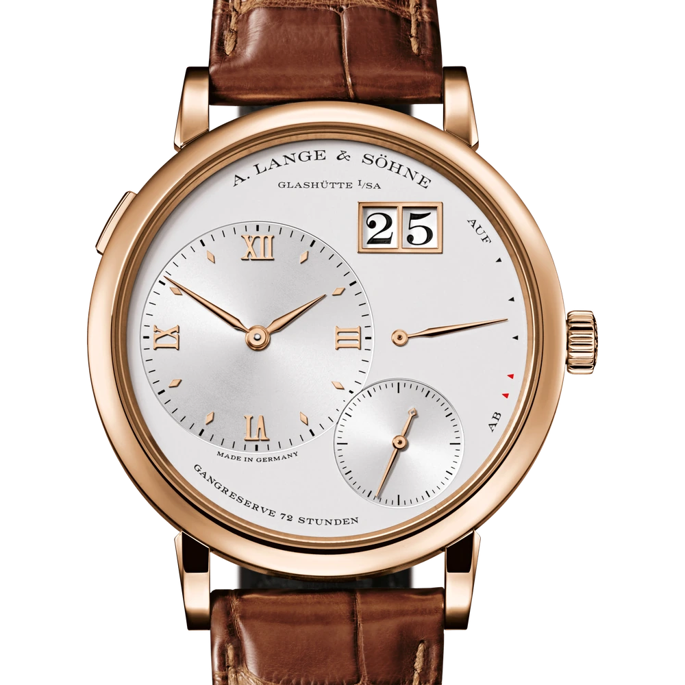 A. Lange & Söhne Pink Gold, Argenté Dial
