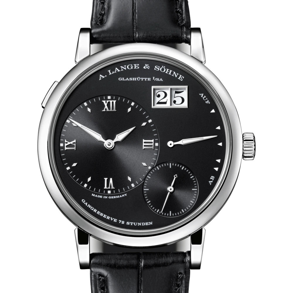 A. Lange & Söhne White Gold, Black Dial