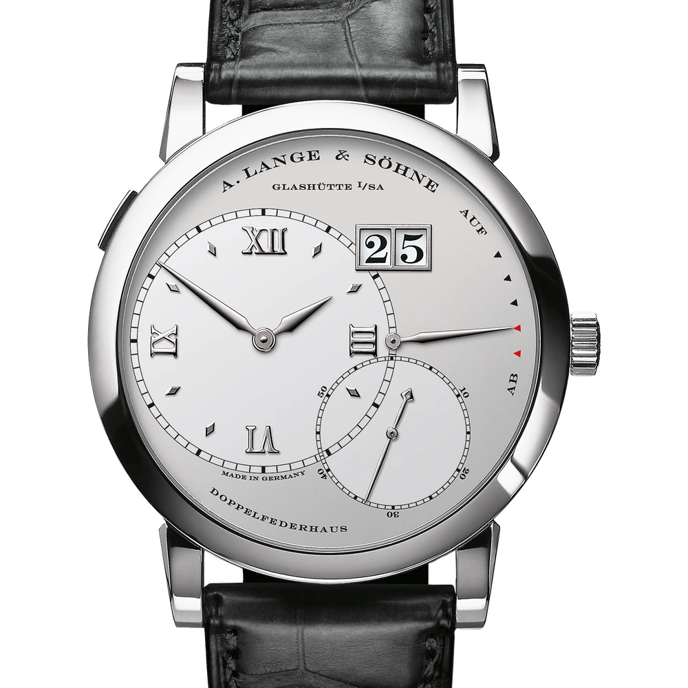 A. Lange & Söhne Platinum, Argenté Dial