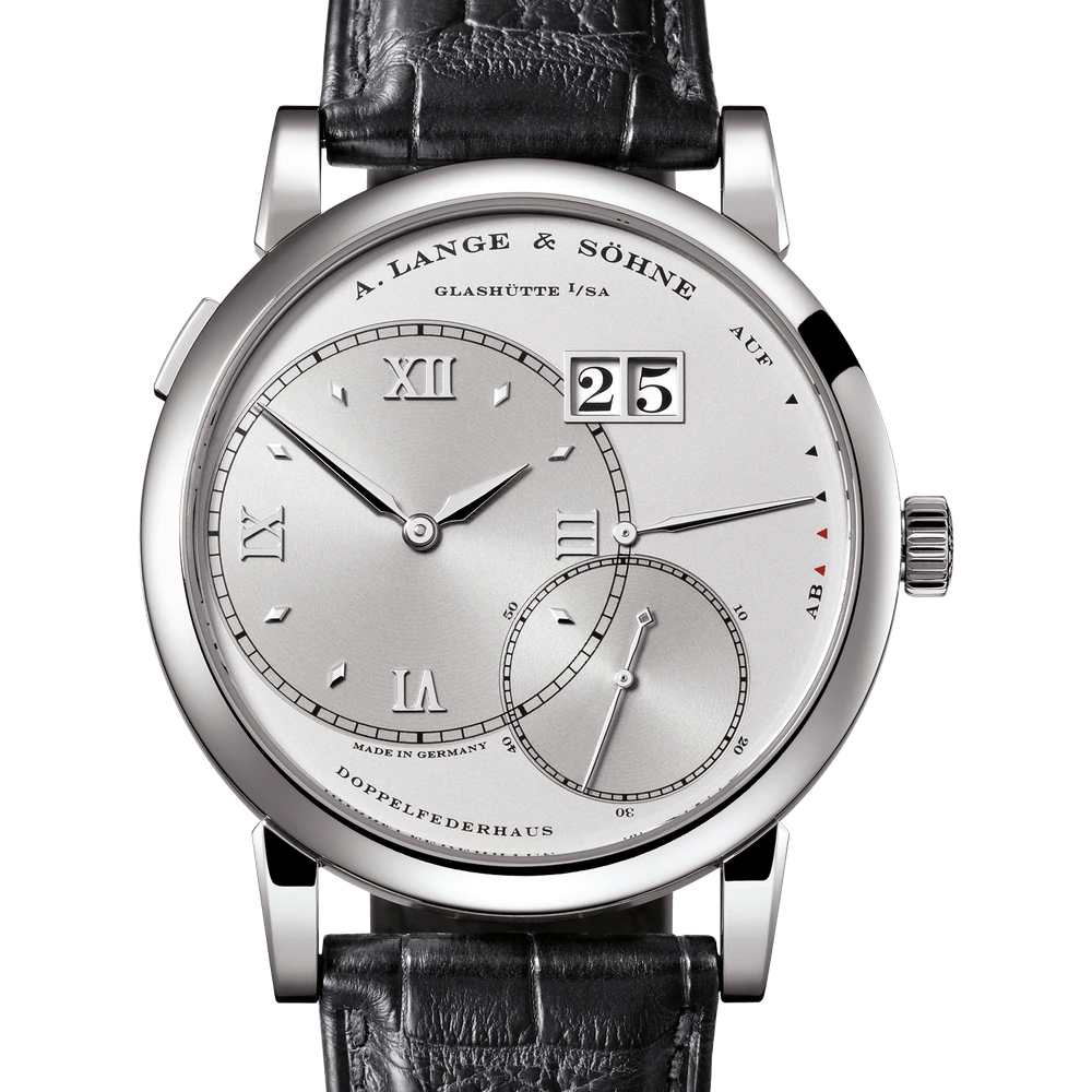 A. Lange & Söhne Platinum, Rhodié Dial