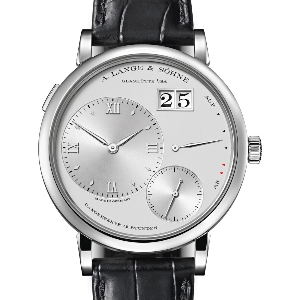 A. Lange & Söhne Platinum, Rhodié Dial