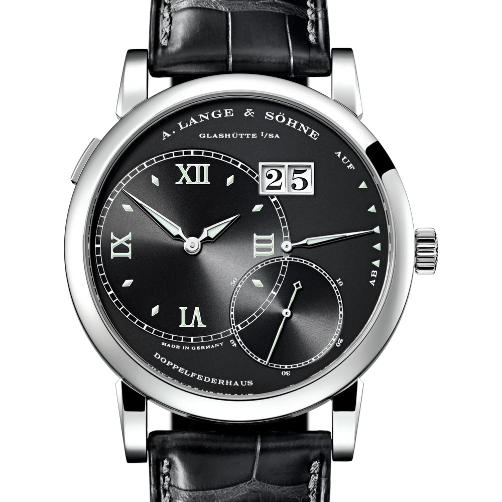 A. Lange & Söhne White Gold, Rhodié Dial