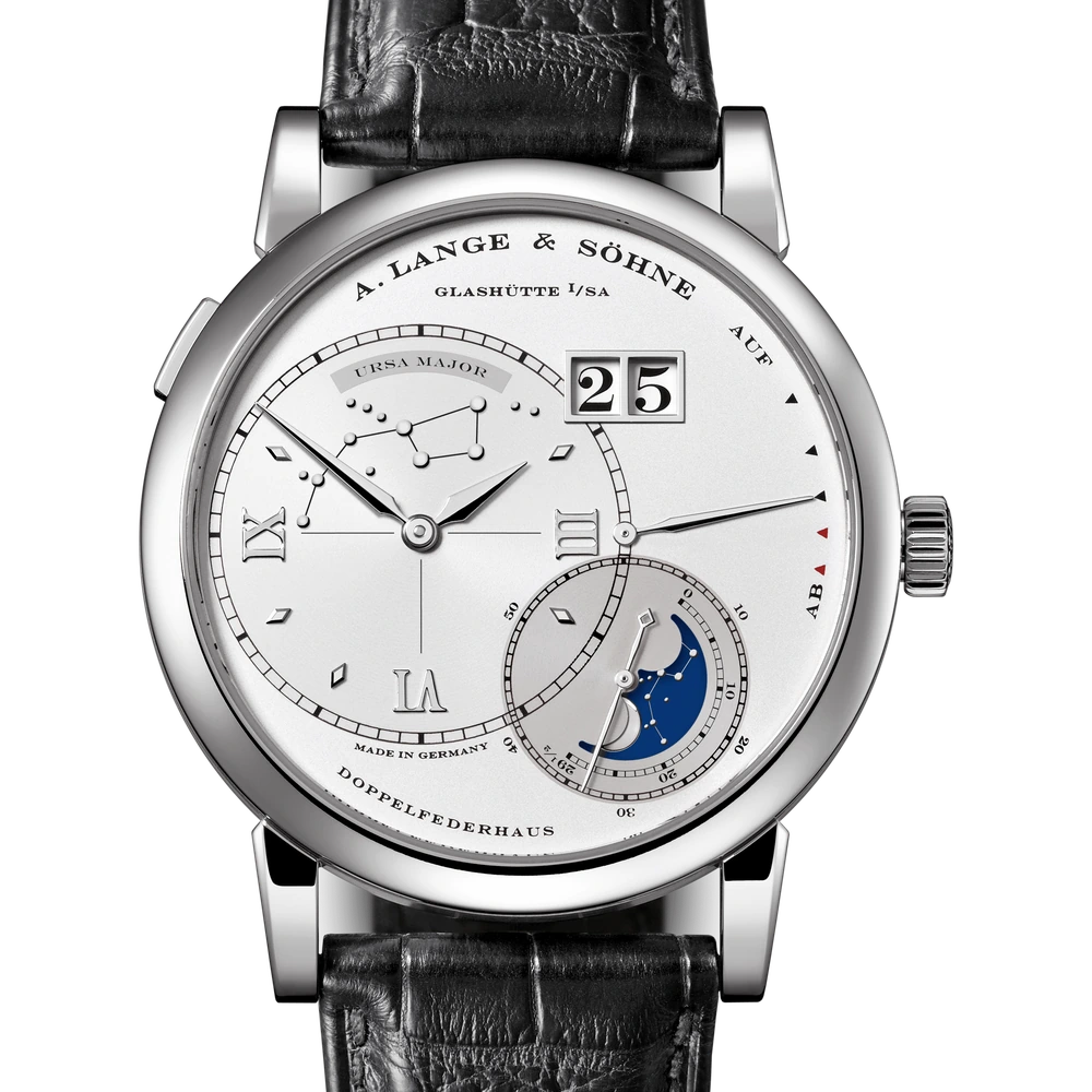 A. Lange & Söhne White Gold, Argenté Dial