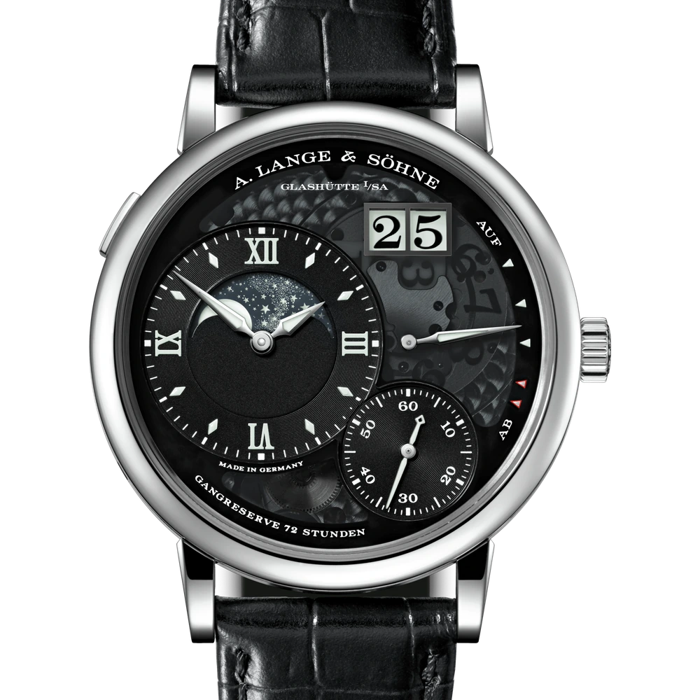 A. Lange & Söhne Platinum, Black Dial