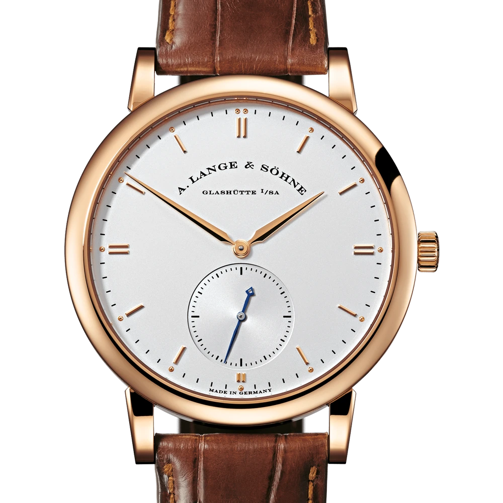 A. Lange & Söhne Pink Gold, Argenté Dial