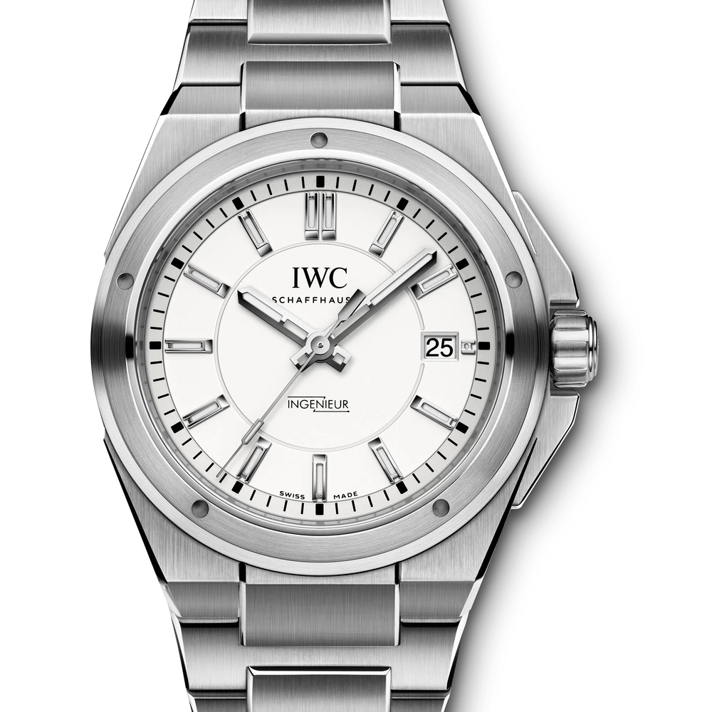 IWC Ingenieur Automatic, Stainless steel, silver dial