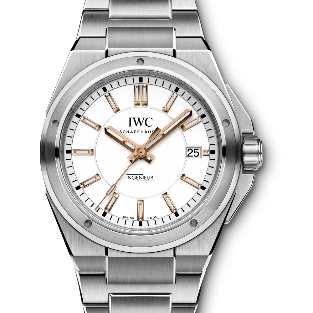 IWC Ingenieur Automatic, Stainless steel, silver dial