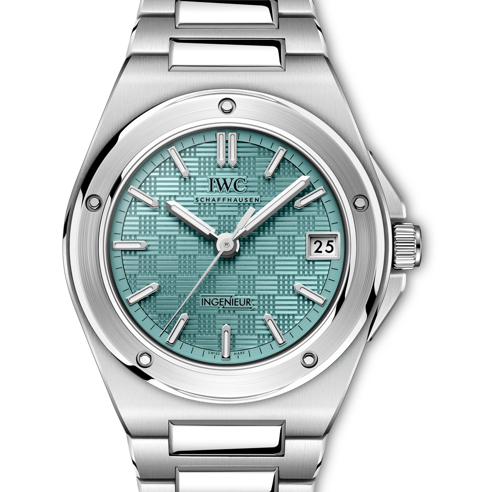 IWC Ingenieur Automatic 35, Stainless steel, pool dial