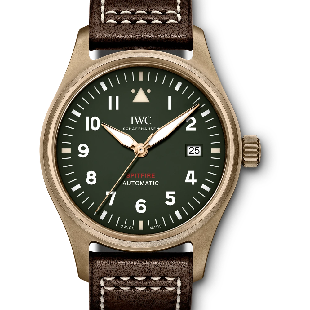 IWC Pilot's Watch Automatic Spitfire, Bronze, green dial