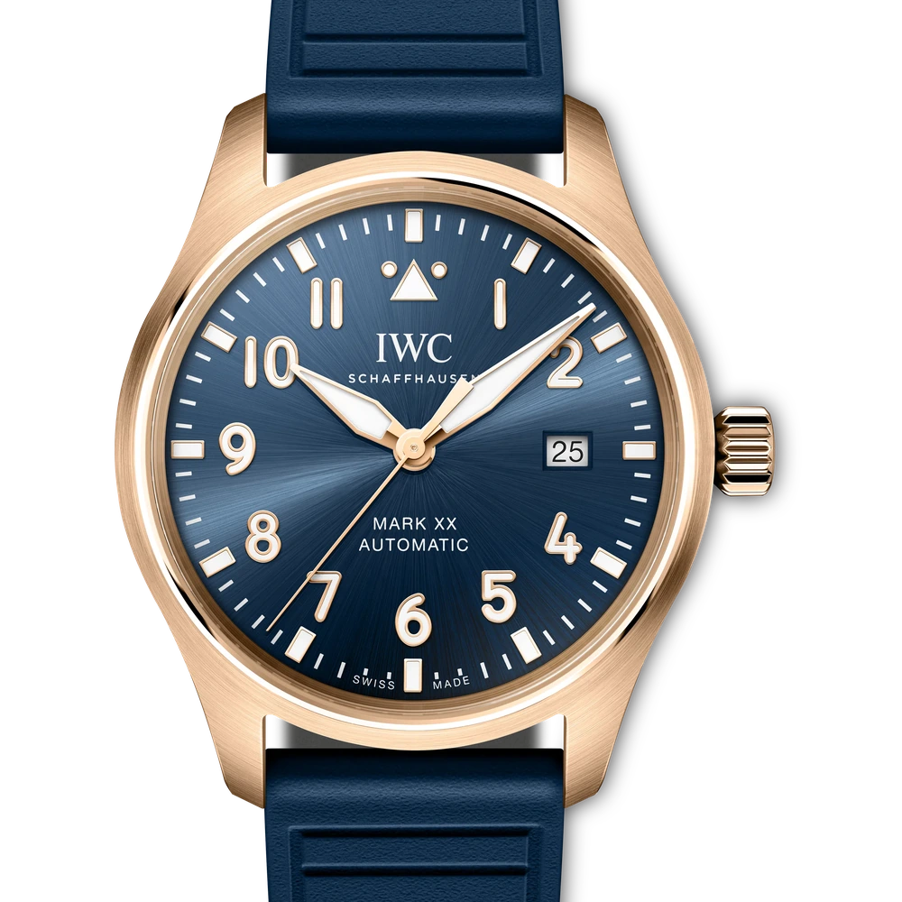 IWC Pilot's Watch Mark XX Le Petit Prince, 18 ct 5N gold