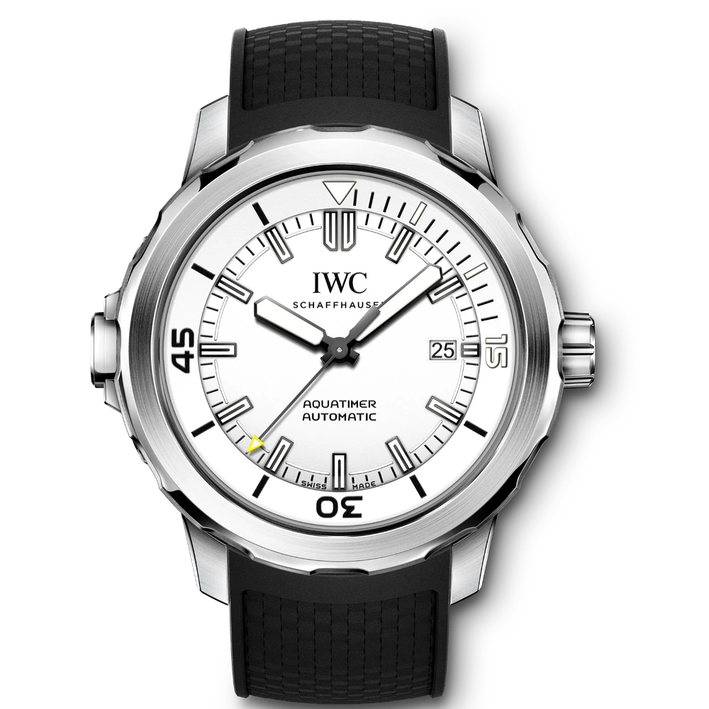 IWC Aquatimer Automatic, Stainless steel, silver dial