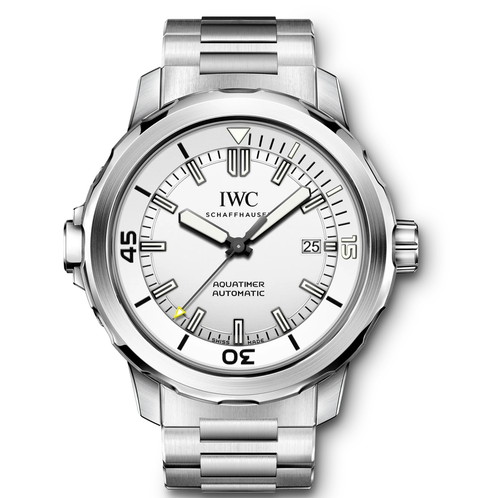 IWC Aquatimer Automatic, Stainless steel, silver dial