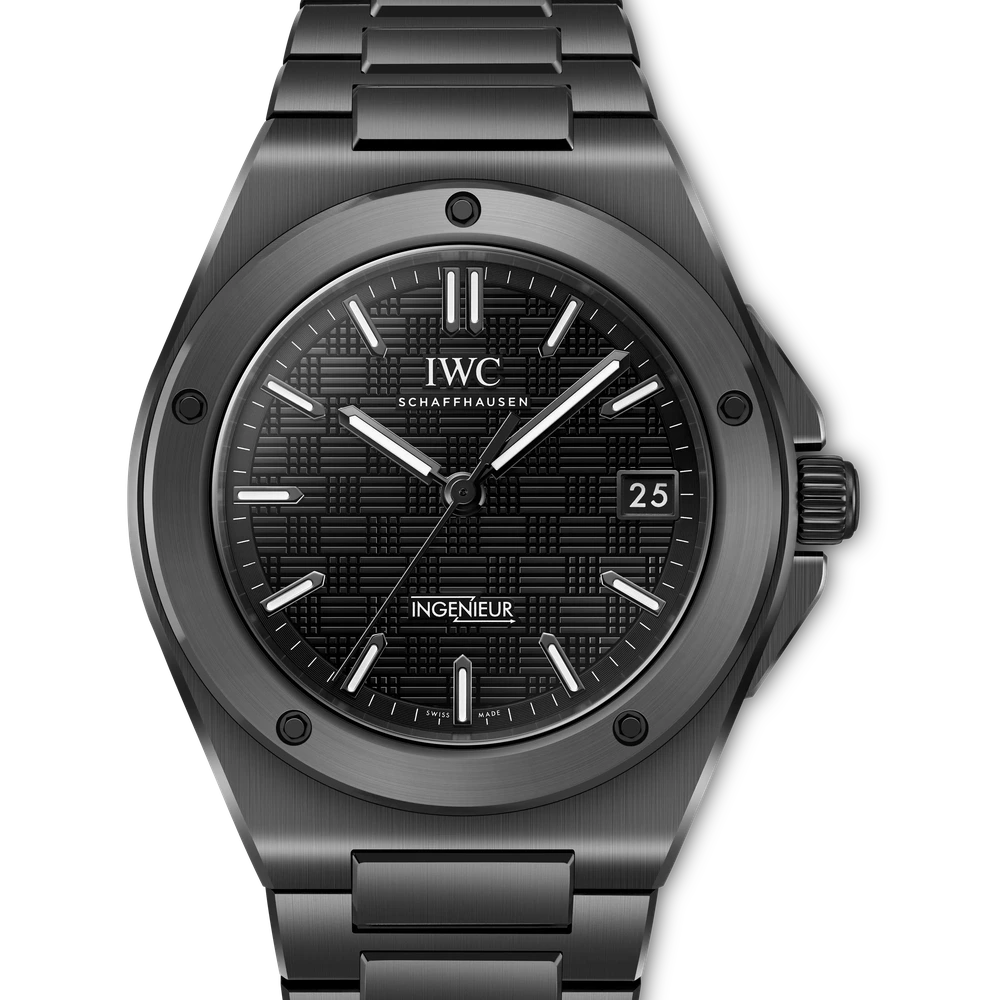 IWC Ingenieur Automatic 42, Ceramic, black dial