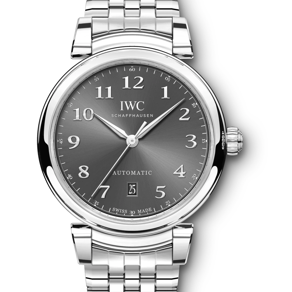IWC Da Vinci Automatic, Stainless steel, grey dial