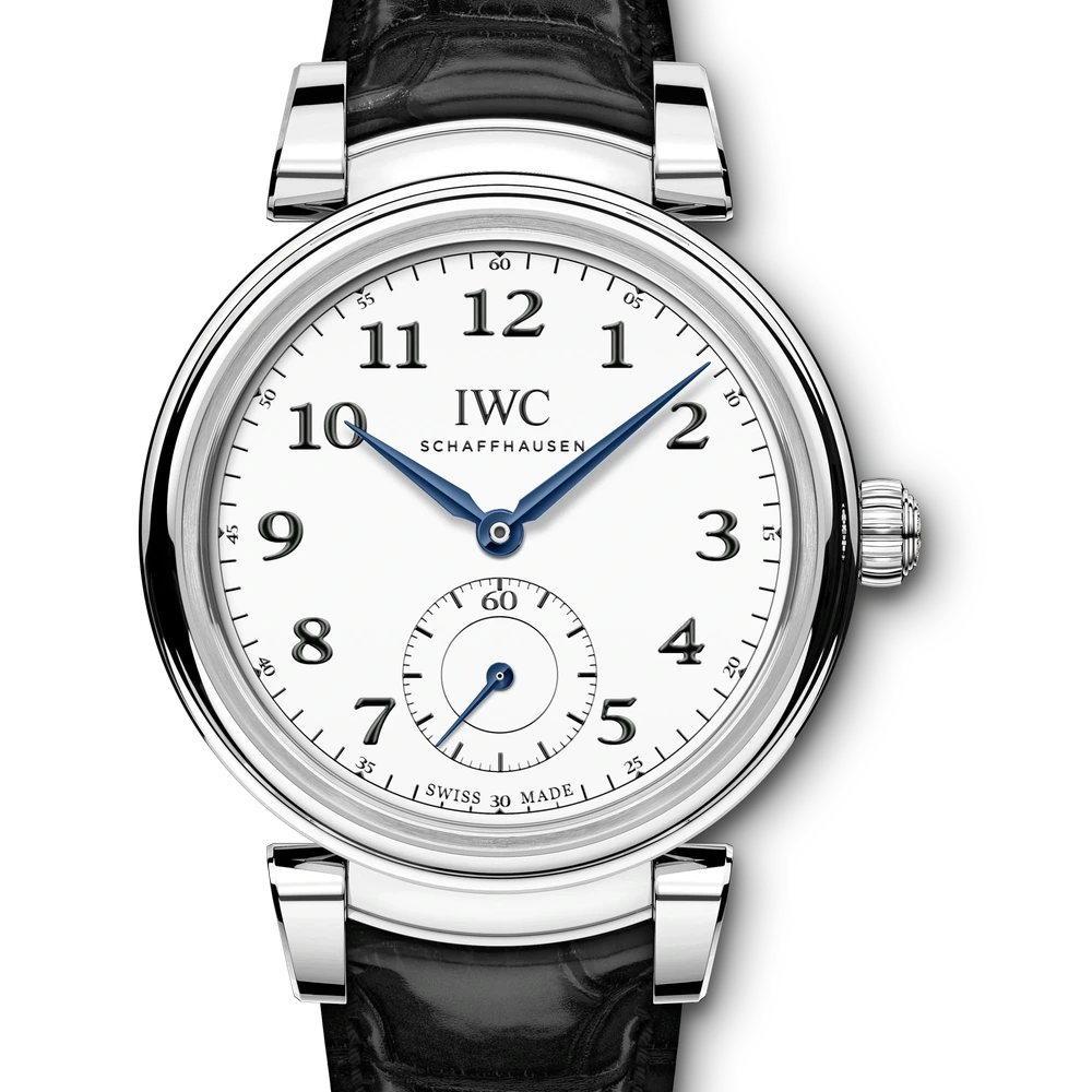 IWC Da Vinci Automatic Edition "150 Years", Stainless steel, white dial