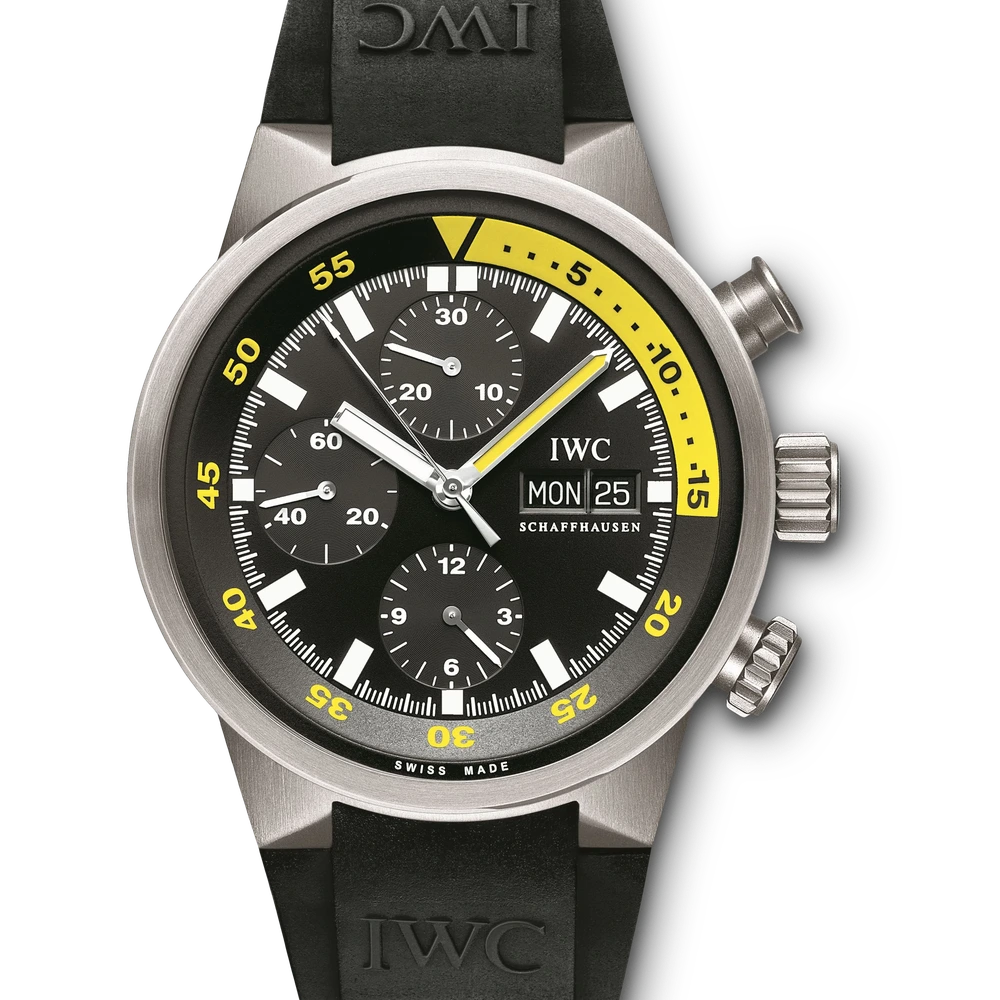 IWC Aquatimer Chrono-Automatic, Titanium, black dial