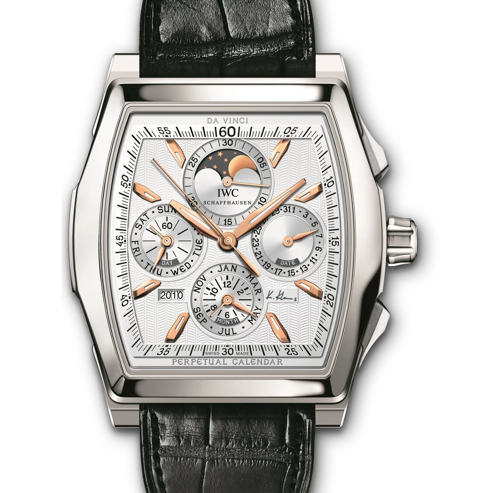 IWC Da Vinci Perpetual Calendar Edition "Kurt Klaus", Stainless steel