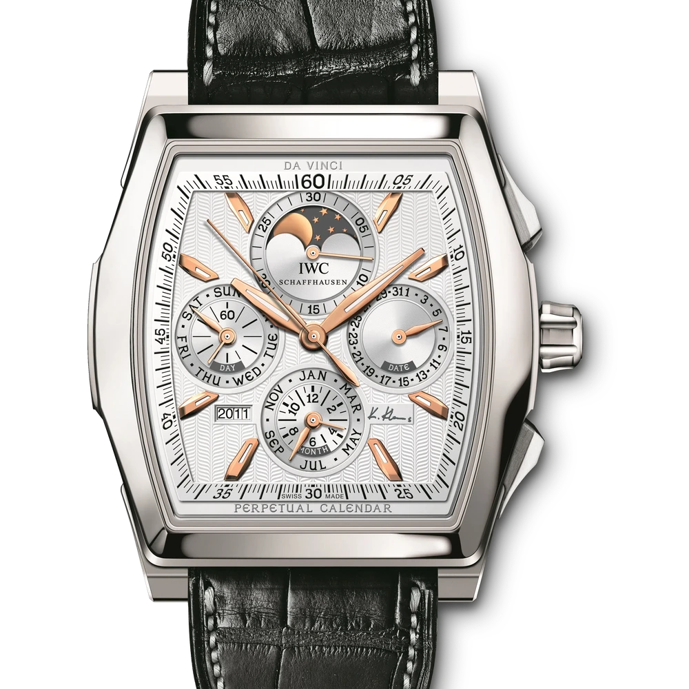 IWC Da Vinci Perpetual Calendar Edition "Kurt Klaus", Stainless steel