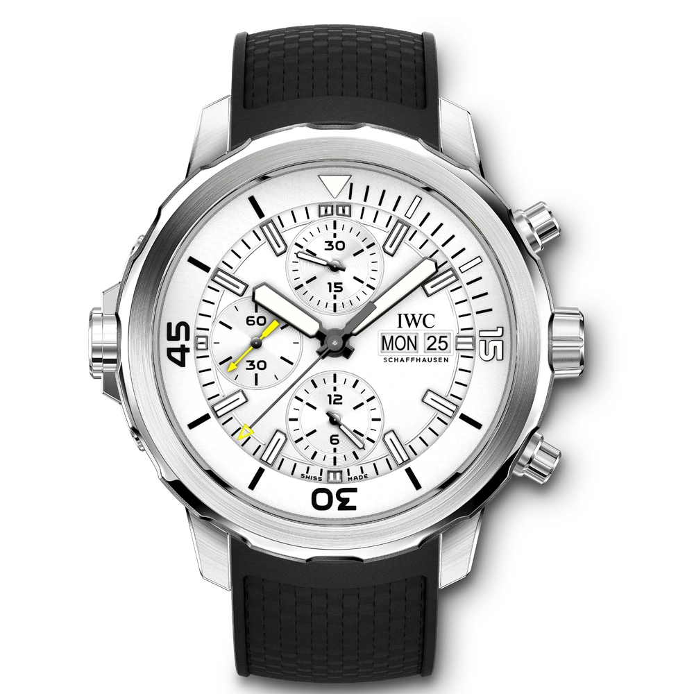 IWC Aquatimer Chronograph, Stainless steel, silver dial