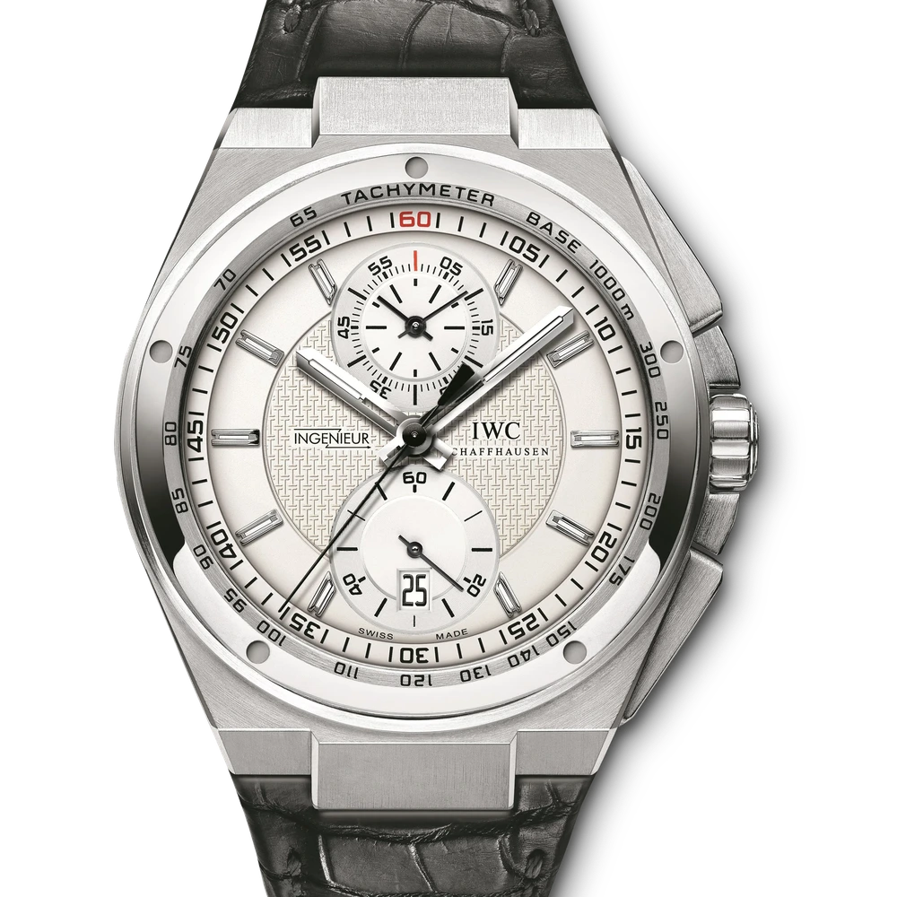 IWC Big Ingenieur Chronograph, Stainless steel, silver dial
