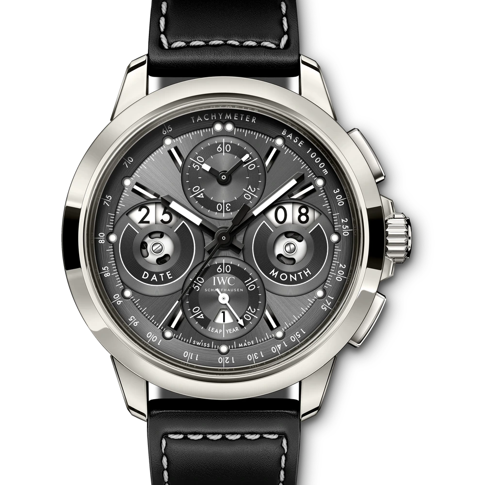 IWC Ingenieur Perpetual Calendar Digital Date-Month, Titanium