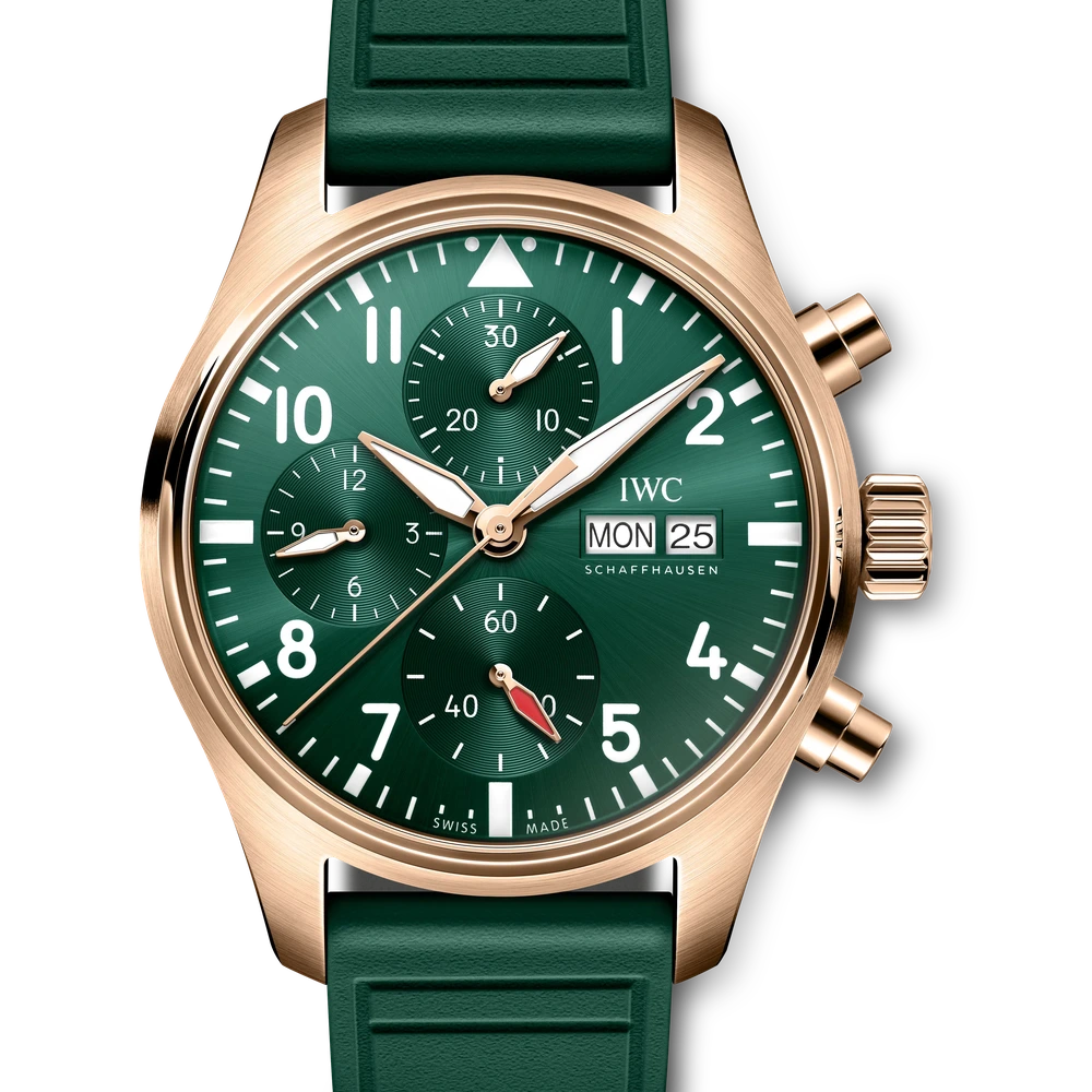 IWC Pilot's Watch Chronograph 41, 18 ct 5N gold