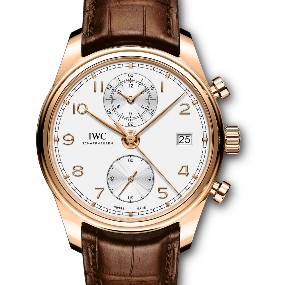 IWC Portugieser Chronograph Classic, 18 ct 5N gold