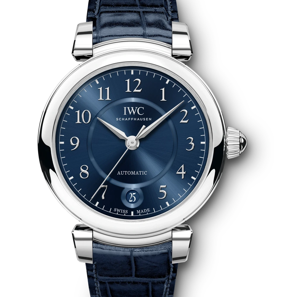 IWC Da Vinci Automatic 36, Stainless steel, blue dial
