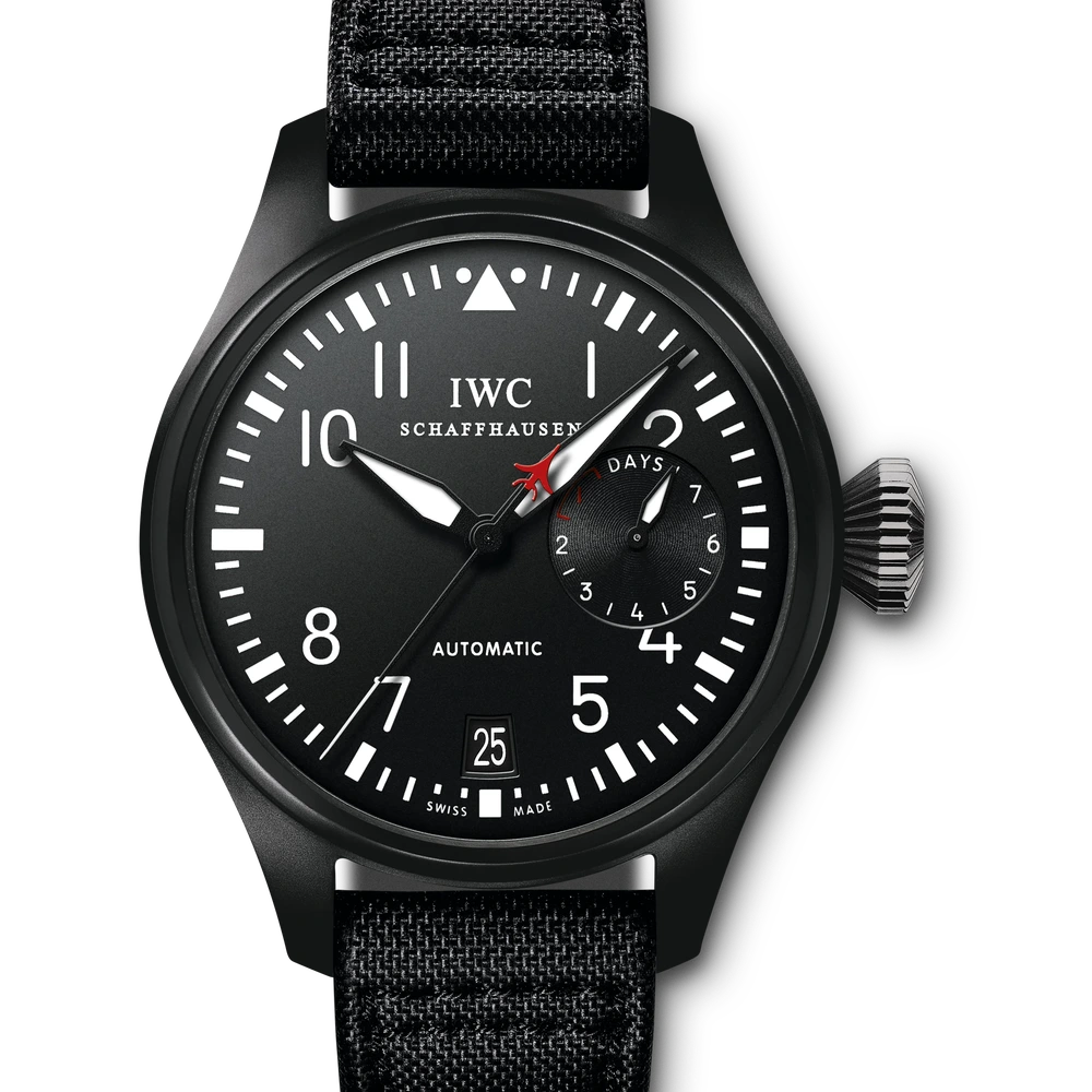 IWC Big Pilot's Watch TOP GUN, Ceramic, black dial