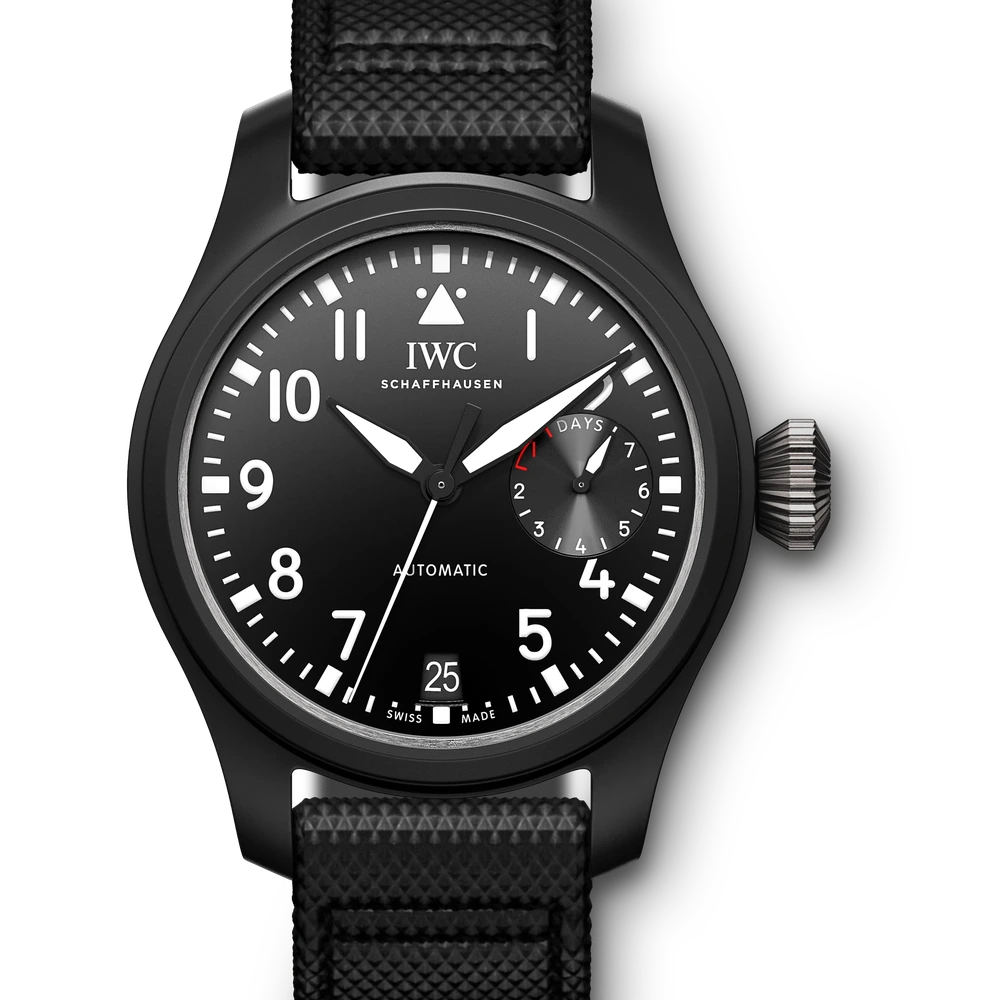 IWC Big Pilot's Watch TOP GUN, Ceramic, black dial