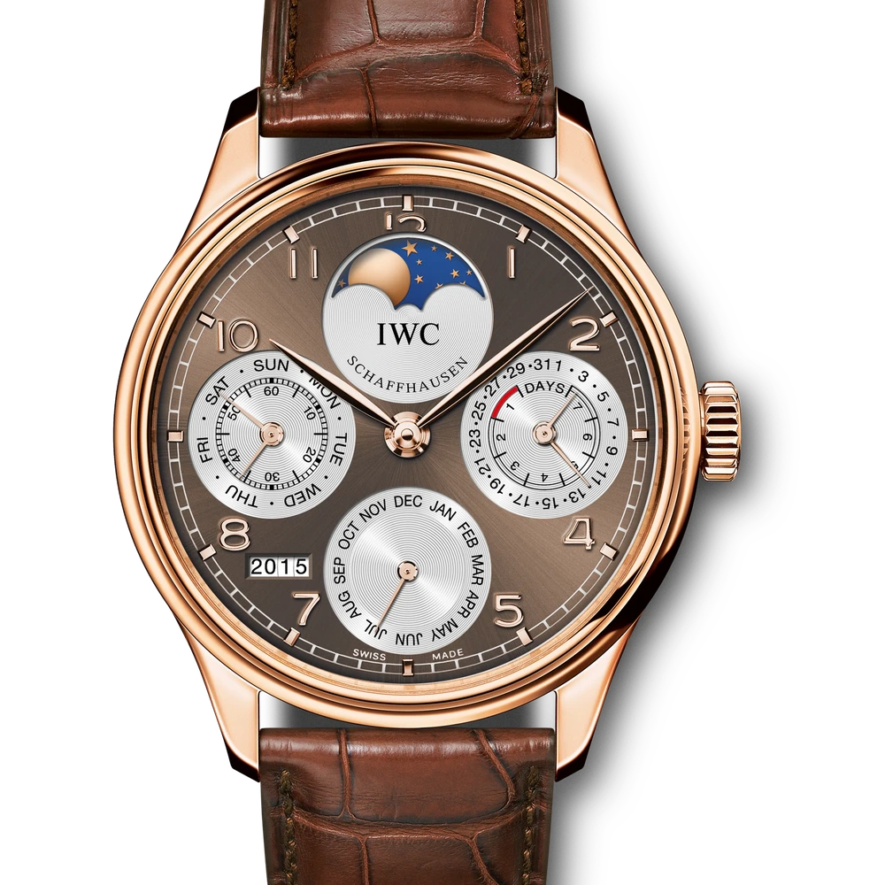 IWC Portugieser Perpetual Calendar Edition "Arije", 18 ct 5N gold