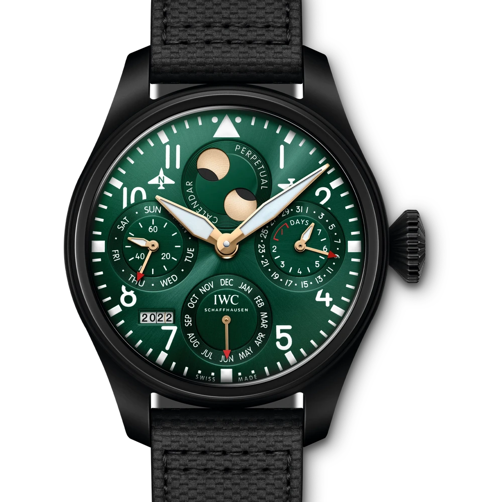 IWC Big Pilot's Watch Perpetual Calendar Edition Racing Green