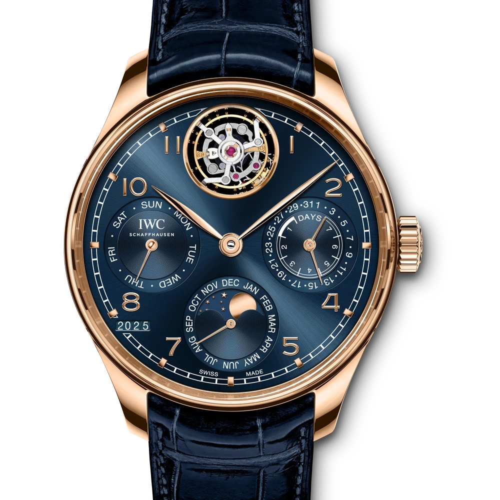 IWC Portugieser Perpetual Calendar Tourbillon, 18 ct Armor Gold®
