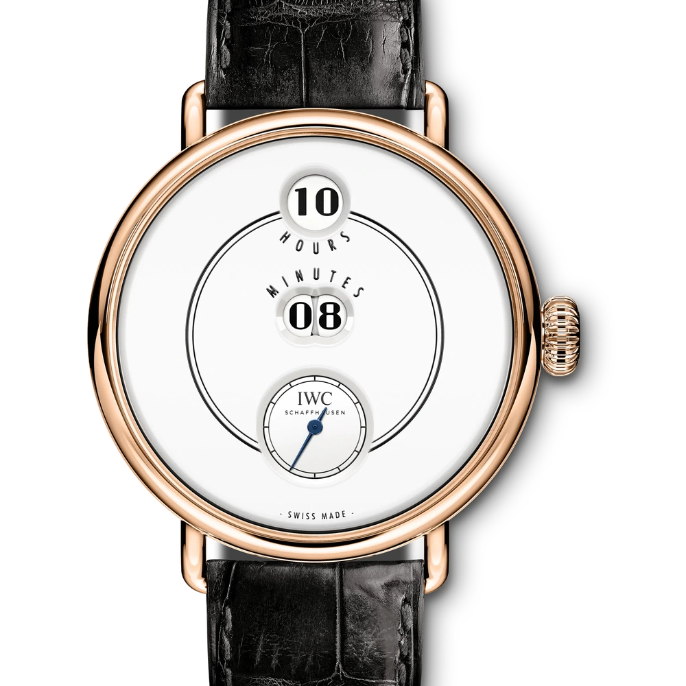 IWC IWC Tribute to Pallweber Edition "150 Years", 18 ct 5N gold, white dial
