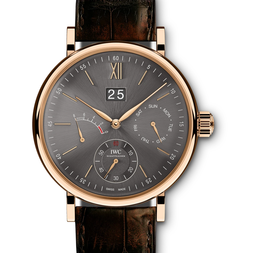 IWC Portofino Hand-Wound Day & Date, 18 ct 5N gold