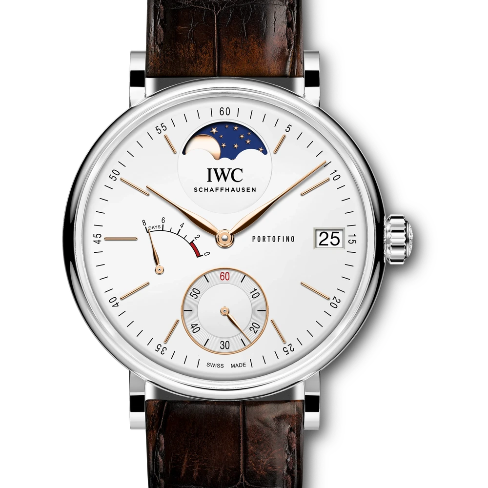 IWC Portofino Hand-Wound Moon Phase, Stainless steel