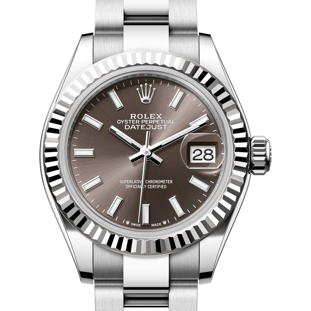 Rolex Lady-Datejust Oyster, 28 mm, Oystersteel and white gold Reference 279174