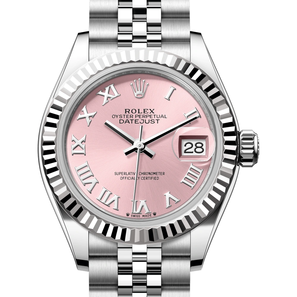 Rolex Lady-Datejust Oyster, 28 mm, Oystersteel and white gold Reference 279174