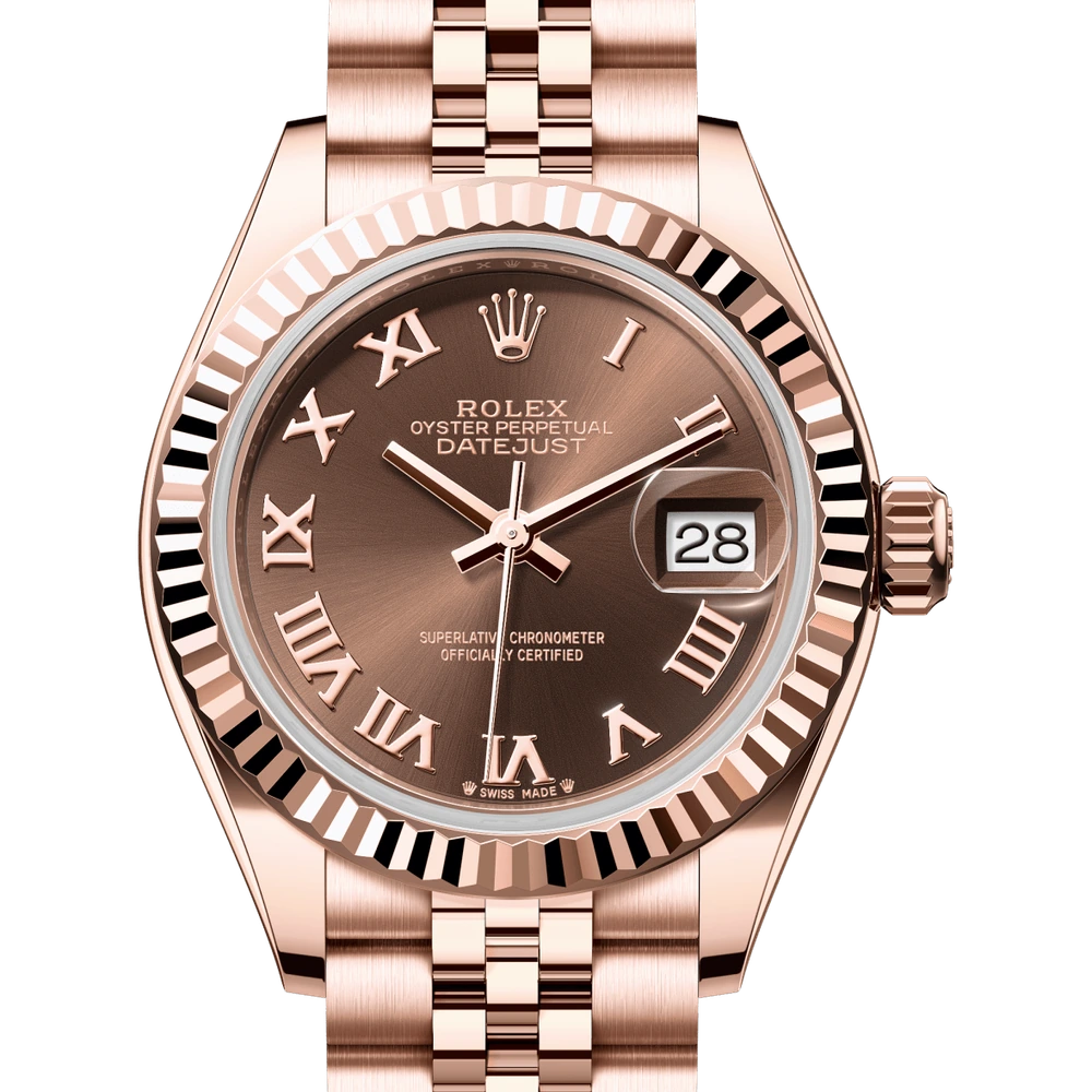 Rolex Lady-Datejust Oyster, 28 mm, Everose gold Reference 279175
