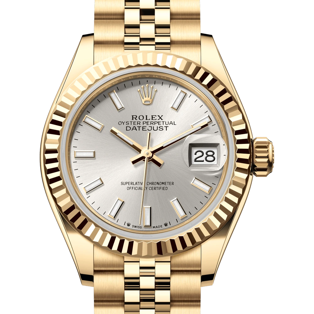 Rolex Lady-Datejust Oyster, 28 mm, yellow gold Reference 279178