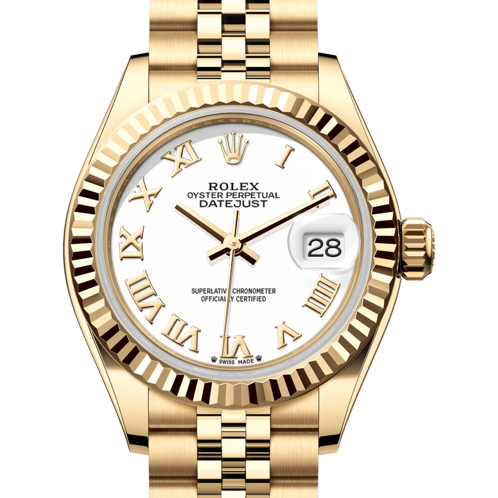 Rolex Lady-Datejust Oyster, 28 mm, yellow gold Reference 279178