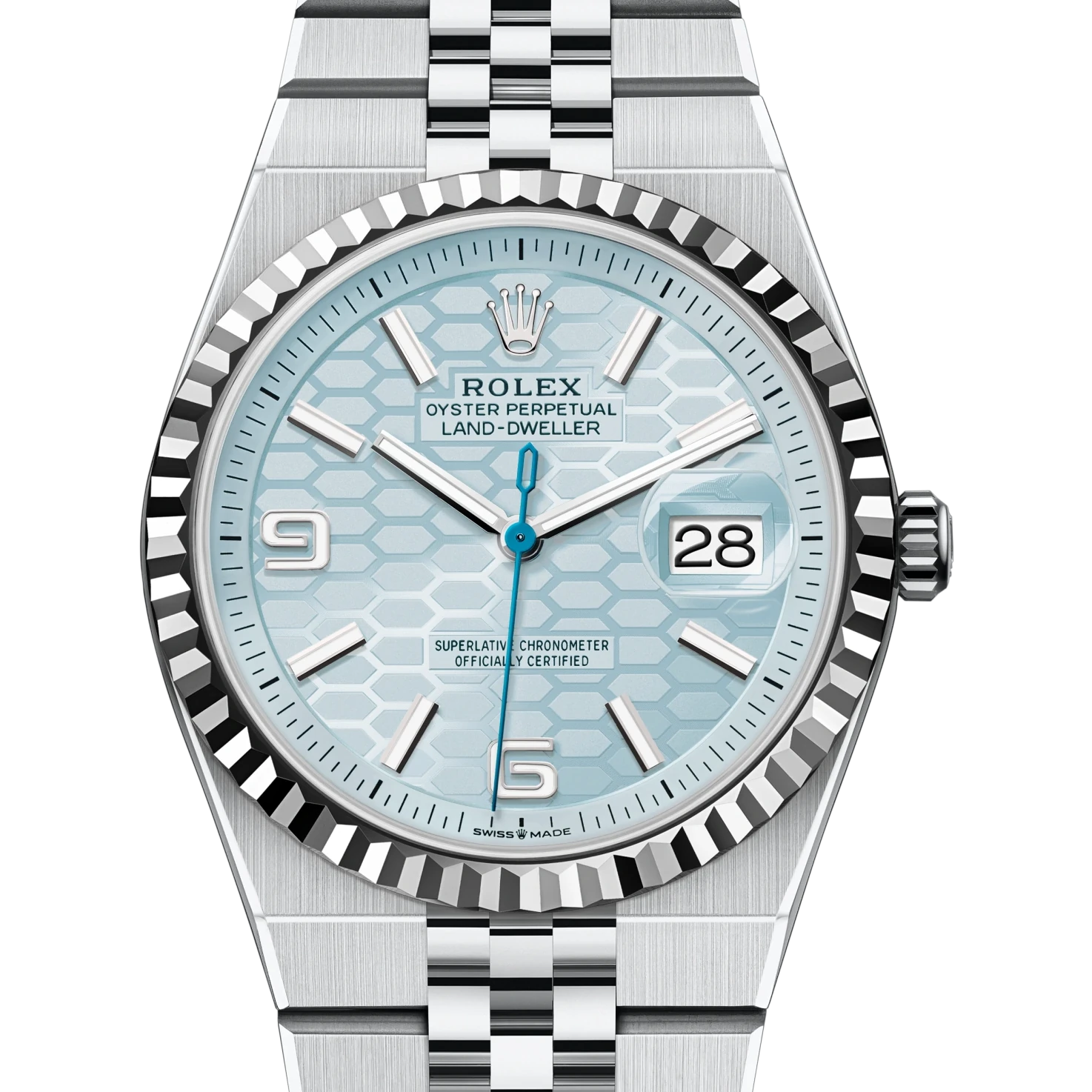 Rolex Land-Dweller 36 Oyster, 36 mm, platinum Reference 127236